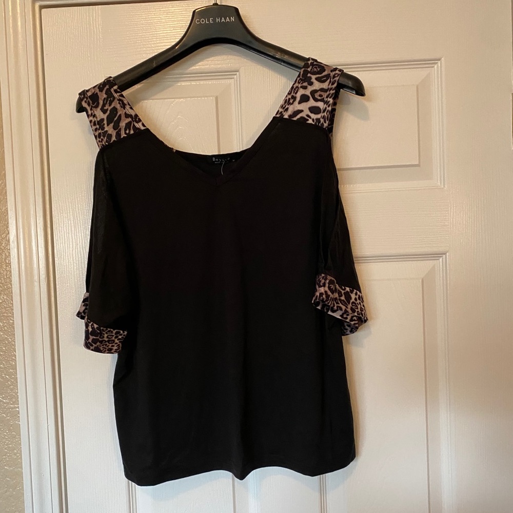 Cold shoulder blouse
